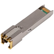 SFP 모듈 RJ45 스위치 GBIC 10/100/1000 커넥터 SFP 구리 RJ45 SFP 모듈 기가비트 이더넷 포트, 하나, 은, 1.Black