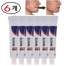 6개 피부 백반 백반 치료 크림 멜라닌 촉진 바르기 경품 면봉, 20g