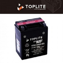 TOPLITE(톱라이트) 대만 유아사 YTX14AH-BS 밧데리, 단품