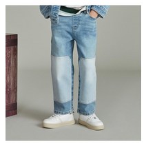 헤지스키즈 스트라이프_ 데님 팬츠
