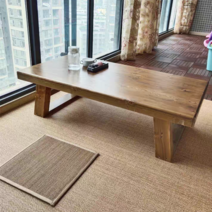 일본식 긴 좌식 테이블 베란다 발코니 테라스 홈카페 낮은 거실 티 커피, K_60x35x30의자제외