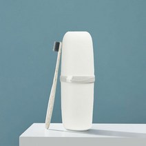 XXM372849TRAVEL 여행용 치약 칫솔케이스 화이트 1P, 1