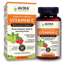 Avira Organic 비타민 C 아세로라 60캡슐 해외, 2개