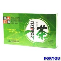 ForU7 맑은 산기슭에서 자생하는 고산감잎차 42개 감잎차 감잎 티백 고산감잎