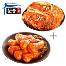 문중김치 배추김치 2kg+ 총각김치 2kg, 1개, 2kg