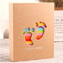 레인보우 앨범 1p 포토앨범, 발바닥