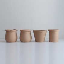 국산 인테리어 수제토분 모음전_6종, 6-일자형(받침대포함)