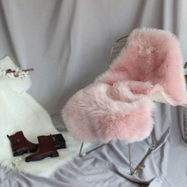 오너클랜 물결 인조 극세사 러그 실내 쇼파 인테리어 카페트, 단품