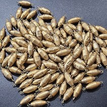 [라이트피싱] 친환경 코팅도래추 / 호수표기 민물 봉돌 붕어낚시 추 도래뽕돌 동코팅추, 13호