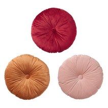 이케아온라인몰 KRANSBORRE 북유럽 인테리어 폴리에스테르 벨벳 쇼파 쿠션 소파 등받이 거실 방석 카페쿠션, 다크레드