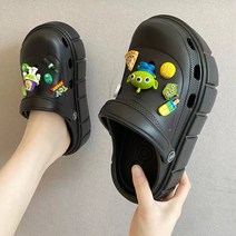 EVA여성 캐릭터 DIY 푹신 쿠션 키높이 통굽 슬리퍼 샌들 아쿠아슈즈7cm