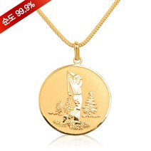 골드모아 순금 목걸이 11.25g 24K [골프시상] 홀인원 싱글 이글 우승