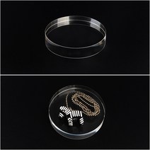 아크릴 키링 받침 진열대 원형 장식대 집기 중