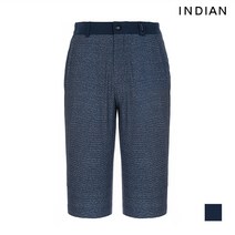 인디안 INDIAN 멜란지 스트라이프 메쉬 하프 팬츠_MIGDSVM4401