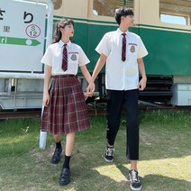 2022 새로운 대학 스타일의 클래스 옷 커플 여름 옷 레트로 클래스 옷 정장 학생 정장 교복 사진 졸업