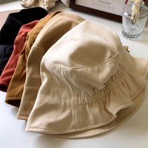 데일리비 편안한 사계절 뒷밴딩 코튼 벙거지 자외선차단 보넷모자