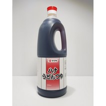 양념 업소 우동 소스 쯔유 하나 1.8L X6개 국물 육수 쯔유/하나/가쓰오육수/가쓰오국물/우동다시우동국물/우동육수/국물/육수/조미료, 단일 수량