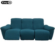이지핏 EasyFit 리클라이너 소파 커버 쇼파 리폼 덮개 1인용 2인용 3인용 4인용 (국산), 에멜랄드그린
