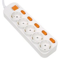 대성 플러스탭 개별 통합형 5구 멀티탭 16A 250V, 1.5m, 5개