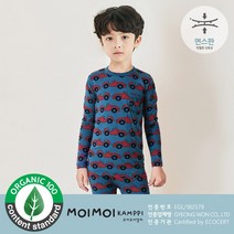 모이모이깜피 레이싱 60수 면스판 9부 상하세트