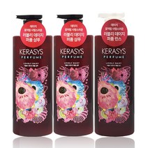 케라시스 러블리 데이지 퍼퓸 샴푸+린스/3개/총1800ml