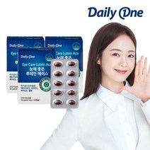 데일리원 눈에 좋은 루테인 에이스 눈 베타카로틴 3통, 단품, 단품