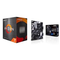 AMD 라이젠 7 5700G 8코어 16스레드 언락된 데스크탑 프로세서 라데온 그래픽 포함, Processor + Prime B550-PLUS Mo