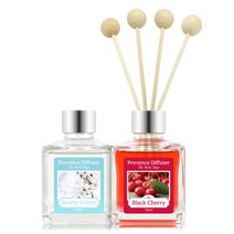 MAW7EA2C2 프로방스 100ml 차량인테리어 자동차 방향제 냄새좋은 디퓨저 차량용 사무실 퍼퓸 실내 디퓨즈 캔들 차량소품 향기좋은 화장실 디퓨저류, 영도매 다우니코튼