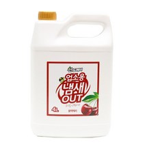 불쾌한 냄새제거 PC방 노래방 모텔 숙박업소에 산도깨비 업소용 냄새 OUT 4리터 블랙체리, 4L, 업소용 4L(블랙체리)
