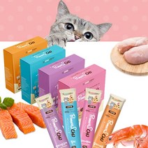 고양이간식 프리미요 츄 30p 참치맛 4종 짜먹는 츄르 간식, 프리미요 츄 30p 참치닭고기