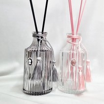 향기에반하다 메리고 까메오 럭셔리 크리스탈 디퓨저용기 200ml 화병, 메리고 까메오 디퓨저용기 200ml(그레이)