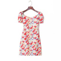 킹더랜드 윤아 원피스 천사랑 지락실 다낭여행옷차림 발리여행 여름 여성용오픈 백 스트랩