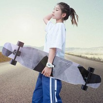롱보드 댄싱보드 스케이트보드 여학생 초보자 전문, 옵션7. 118CM