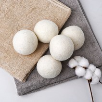 리빙나인 먼지쓱싹 정전기 안심 양모볼 6cm 6개입 매쉬망, 인블룸 먼지쓱싹 정전기 안심 양모볼 6cm 6개입