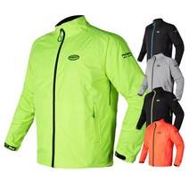 아라이 라이더런 바람막이 방풍 생활방수 바이크 오토바이 자켓, 2XL, 실버/블랙자수