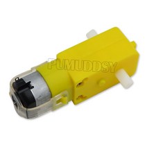 OASI Dngef TT Motor Arduino 용 스마트 카 로봇 기어 모터 DIY 키트 바퀴 섀시 원격 제어, [02] Motor