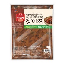 CJ 밑반찬 하선정 장아찌 밥반찬 자취음식 1kg, 1개