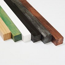 각목 원목 나무 목재 컬러 우드 칼라 각목 재단 절단, 42 x 1100, 칼라 각목-우드