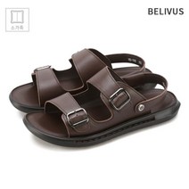 빌리버스 남자 샌들 GS249 소가죽 샌달 수제화 여름 슬리퍼