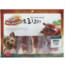 마이도기 프리미엄 강아지간식 400g, 오리져키, 3개