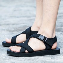 남성 엑스자 층간소음 방지 폭신한 EVA 거실 실내화 욕실화 사무실 슬리퍼, 260, 블랙
