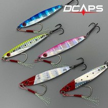 캡스 캡스 메탈지그 국민메탈 14-25g 틴셀 메탈 지그 배스 농어 삼치 낚시, free, 17g_와사비