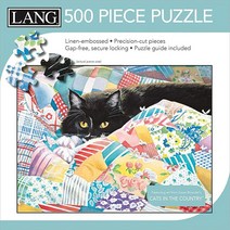 Lang 500피스 퍼즐 BNCH 프레시 번들, Grandmas Quilt