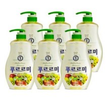 세제혁명 푸르르미 주방세제, 750ml × 60개