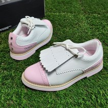 핑 PING 국내매장판 정품 여성 배색 펀칭 태슬 논스파이크 골프화 621B5SE755