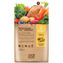 ANF 유기농 6free 오리 전연령 애견사료 오리 연어 5.6kg 1개