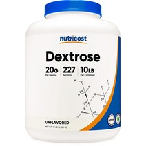 Nutricost 뉴트리코스트 덱스트로스 Dextrose 파우더 907g, 1개