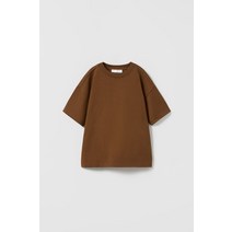 자라 ZARA 키즈 트루 뉴트럴스 프리미엄 플레인 티셔츠 - 브라운 도트 베이비 237746551