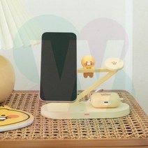 위플레이스 핸드폰 무선충전거치대 애플무선충전기 휴대폰충전기
