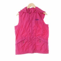 코오롱스포츠 핫핑크 등산조끼 여자 XS 3735